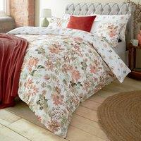 Laura Ashley Lewcombe Duvet Cover Bedding Set Terracotta