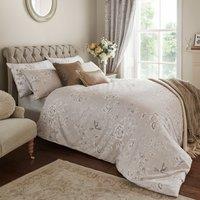 Laura Ashley Rowsham Garden Duvet Cover Bedding Set Natural