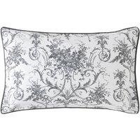 Laura Ashley Tuileries Pillowcase Housewife Charcoal