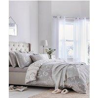 Laura Ashley Josette Duvet Cover Bedding Set Steel