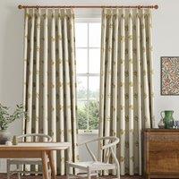 William Morris Fruit Embroidery Made To Measure Curtains Moss