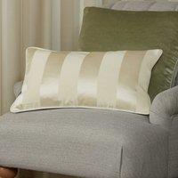 Laura Ashley Lille Stripe 30cm x 50cm Filled Boudoir Oyster