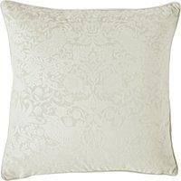 William Morris At Home Strawberry Thief Velvet Embossed 50cm x 50cm Filled Cushion Oyster