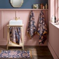 William Morris At Home Wild Tulip Bath Mat 50cm x 90cm Copper