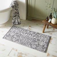 William Morris At Home Sunflower Bath Mat 50cm x 90cm Iron