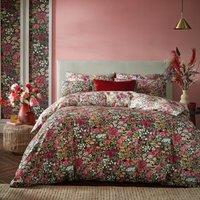 Graham And Brown Wallflower Duvet Cover Bedding Set Rust Black