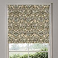 William Morris Strawberry Thief Blackout Made To Measure Roller Blind Flint