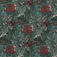 HOUSE Llewelyn-Bowen Hedgerovia Printed Velvet Fabric Rosetint