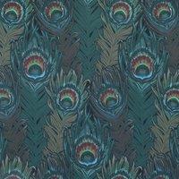 HOUSE Llewelyn-Bowen Naughty Aubrey Printed Velvet Fabric Pavoa