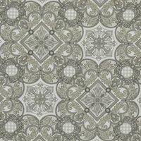 HOUSE Llewelyn-Bowen Festivo Printed Fabric Noir