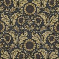 HOUSE Llewelyn-Bowen Sunny Side Up Printed Fabric Midnight