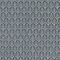 HOUSE Llewelyn-Bowen Oak Leaf Fabric Cornflower