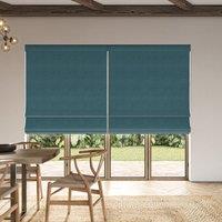 ANTE DECOR Lusso Blackout Made To Measure Roman Blind Ocean
