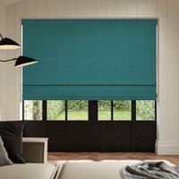 ANTE DECOR Fortress Dimout Made To Measure Roman Blind Peacock