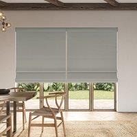 ANTE DECOR Lucent Sleek Blackout Made To Measure Roman Blind Ash