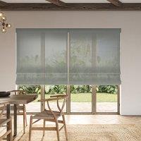 ANTE DECOR Celest Sheer Made To Measure Roman Blind Platinum