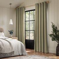 ANTE DECOR Virtus NO JOINS Soft Dim Out Made To Measure Curtains Moss