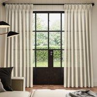 ANTE DECOR Karrika NO JOINS Sheer Made To Measure Curtains Wheat