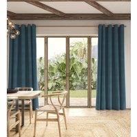 ANTE DECOR Lusso NO JOINS Blackout Made To Measure Curtains Ocean