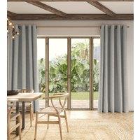 ANTE DECOR Concordia NO JOINS Blackout Made To Measure Curtains Mist