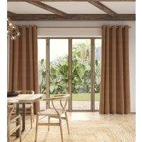 ANTE DECOR Virtus NO JOINS Soft Dim Out Made To Measure Curtains Rust
