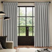 ANTE DECOR Virtus NO JOINS Soft Dim Out Made To Measure Curtains Steel