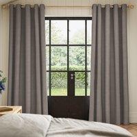 ANTE DECOR Lusso NO JOINS Blackout Made To Measure Curtains Charcoal