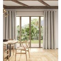 ANTE DECOR Aura NO JOINS Light Filtering Made To Measure Curtains Oyster