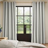 ANTE DECOR Concordia NO JOINS Blackout Made To Measure Curtains White