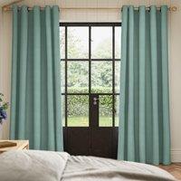 ANTE DECOR Lusso NO JOINS Blackout Made To Measure Curtains Duckegg