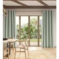ANTE DECOR Virtus NO JOINS Soft Dim Out Made To Measure Curtains Mint