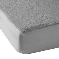 Catherine Lansfield Sherpa Underblanket Bed Linen Fitted Sheet Grey