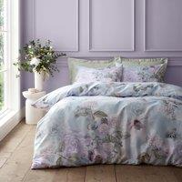 RHS Floral Serenity Duvet Cover Bedding Set Blue
