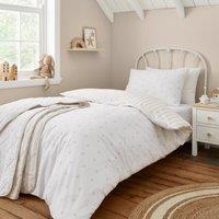 Bianca Mini Star And Stripes Duvet Cover Bedding Set Natural