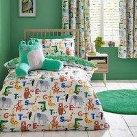 Catherine Lansfield Animal Magic Duvet Cover Bedding Set Natural