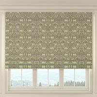 HOUSE Llewelyn-Bowen Menagerie Artois Printed Made To Measure Roman Blind Sage