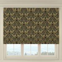 HOUSE Llewelyn-Bowen Sunny Side Up Printed Made To Measure Roman Blind Midnight