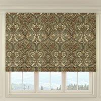 HOUSE Llewelyn-Bowen Gwendoline Printed Damask Made To Measure Roman Blind Aurelia