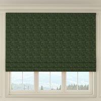 HOUSE Llewelyn-Bowen Ottoman Made To Measure Roman Blind Moss