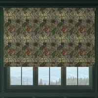 HOUSE Llewelyn-Bowen Morris Major Printed Made To Measure Roman Blind Emberleaf