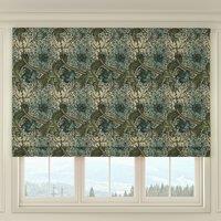 HOUSE Llewelyn-Bowen Morris Major Printed Made To Measure Roman Blind Glacier