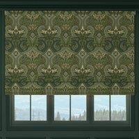 HOUSE Llewelyn-Bowen Gwendoline Printed Damask Made To Measure Roman Blind Virelle