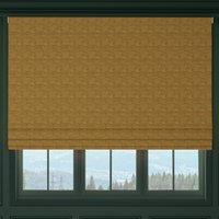 HOUSE Llewelyn-Bowen Ottoman Made To Measure Roman Blind Yellow Ochre