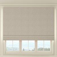 HOUSE Llewelyn-Bowen Oak Leaf Made To Measure Roman Blind Chalk