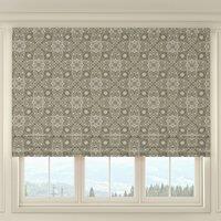 HOUSE Llewelyn-Bowen Festivo Printed Made To Measure Roman Blind Noir