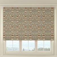 HOUSE Llewelyn-Bowen Menagerie Artois Printed Made To Measure Roman Blind Scarlet