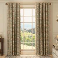 HOUSE Llewelyn-Bowen Menagerie Artois Printed Made To Measure Curtains Scarlet