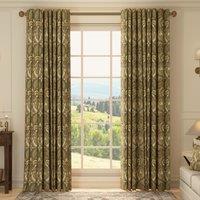 HOUSE Llewelyn-Bowen Gwendoline Printed Damask Made To Measure Curtains Aurelia