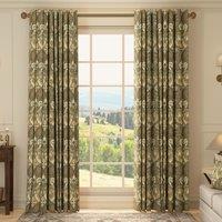 HOUSE Llewelyn-Bowen Gwendoline Printed Damask Made To Measure Curtains Ashrose
