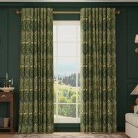 HOUSE Llewelyn-Bowen Gwendoline Printed Damask Made To Measure Curtains Virelle
